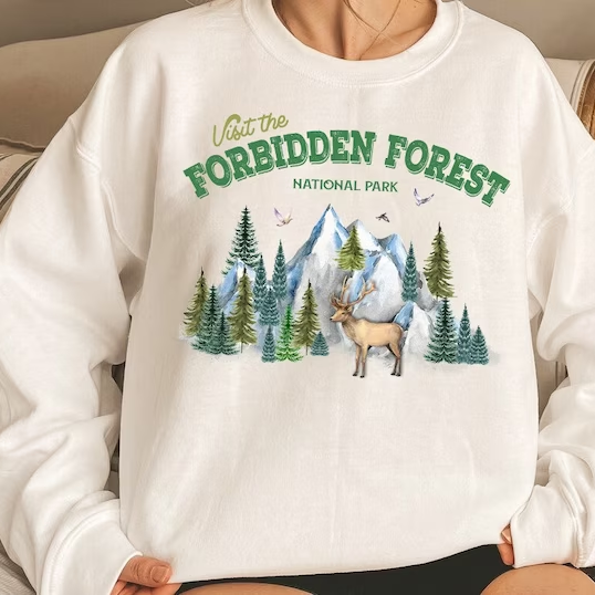 Vintage Forbidden Forest Wizard Sweatshirt