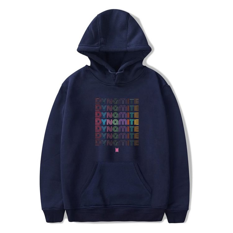BTS Dynamite Logo Hoodie