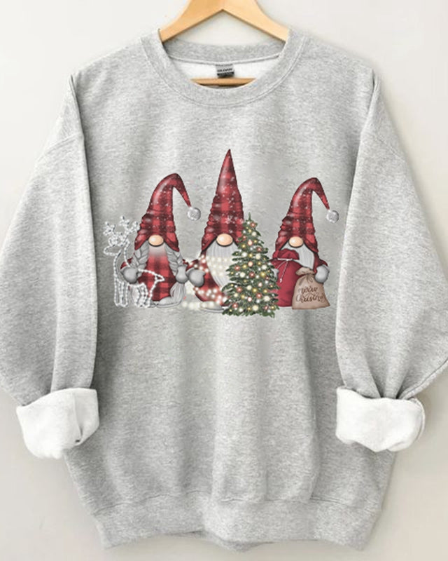 Dwarf Christmas Print Sweatshirt
