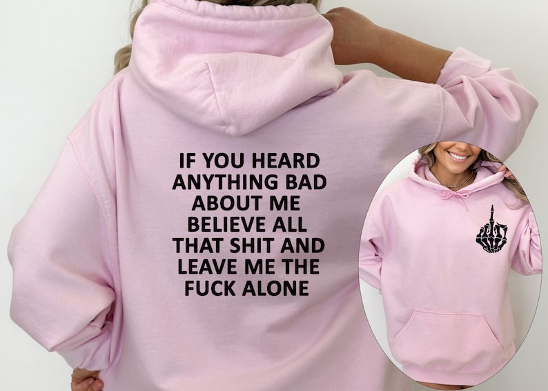 Leave Me Fuck Alone Hoodie